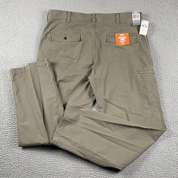 NWT Dockers Pacific Crossover Cargo Pants Men's W40 L34 Classic Fit Khaki Cotton - Picture 1 of 13